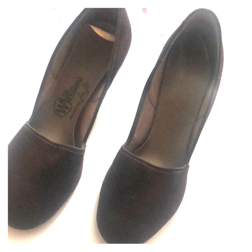 Vintage Williams suede heel